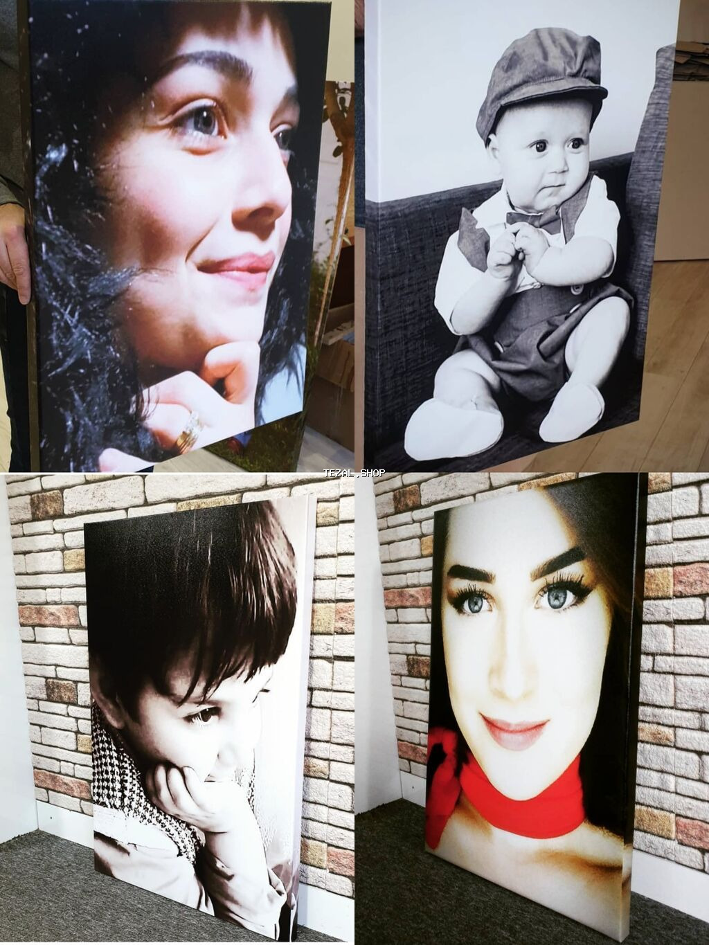 Xüsusi foto kanvas çap xidməti - Seçdiyiniz fotolardan yüksək - şəkil 3