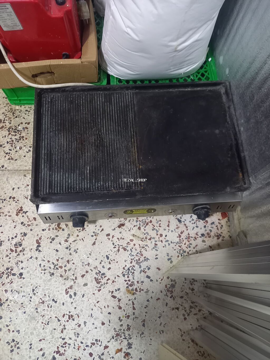 İki zonalı elektrikli ızgara-plita - Brend: Remta Machinery (etiket - şəkil 2