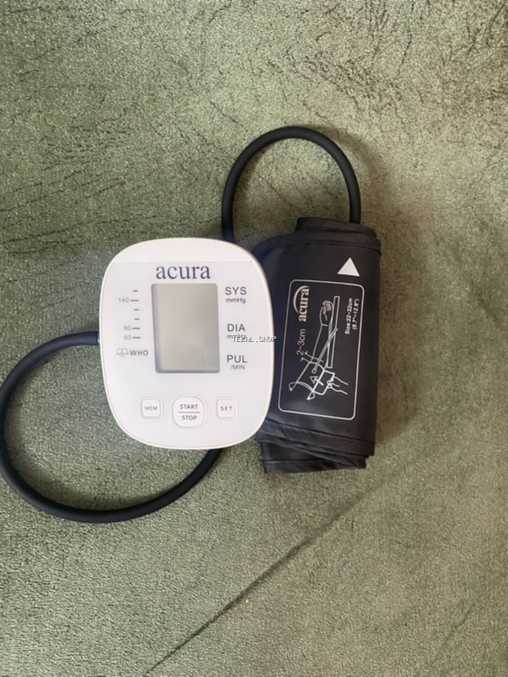 Acura elektron təzyiq ölçən aparat - Üst qol üçün avtomatik qan