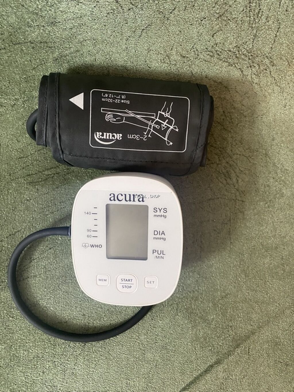 Acura elektron təzyiq ölçən aparat - Üst qol üçün avtomatik qan - şəkil 2