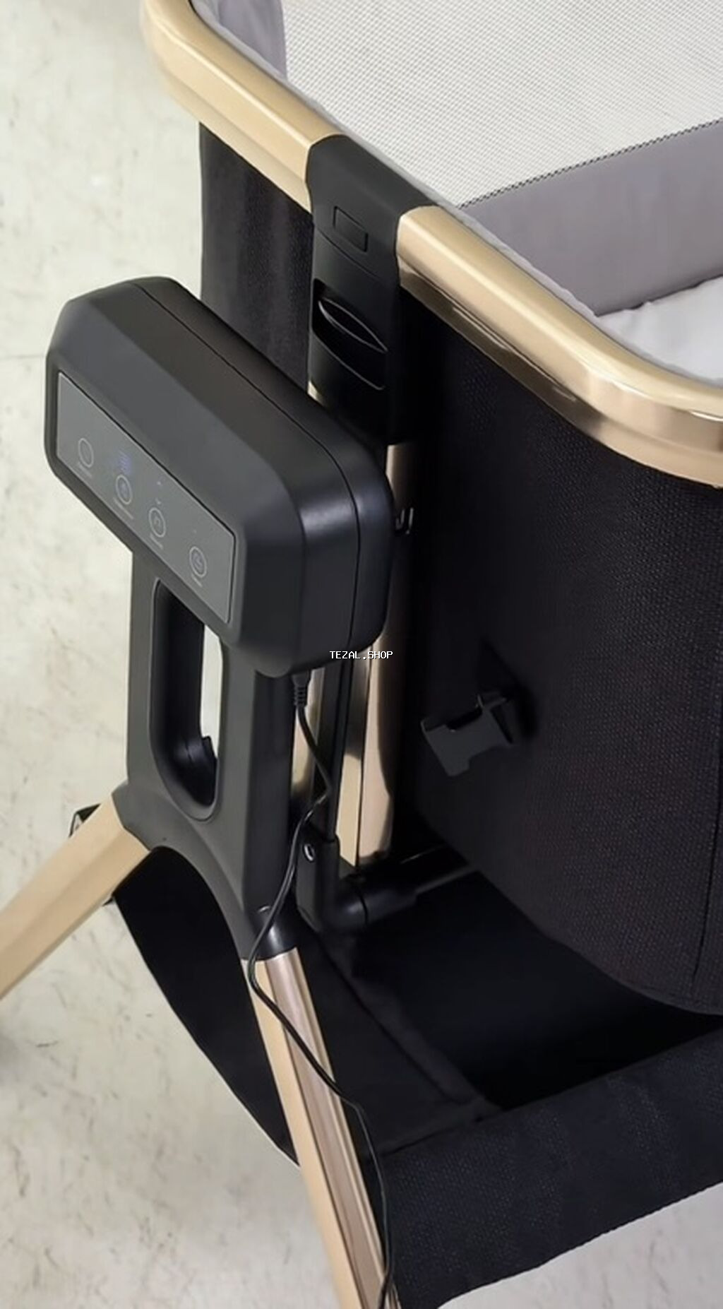 Oğlan və qız üçün, Dördbucaq, Beşik, Dəstsiz, Matras ilə, Yellənmə mexanizm ilə - şəkil 3