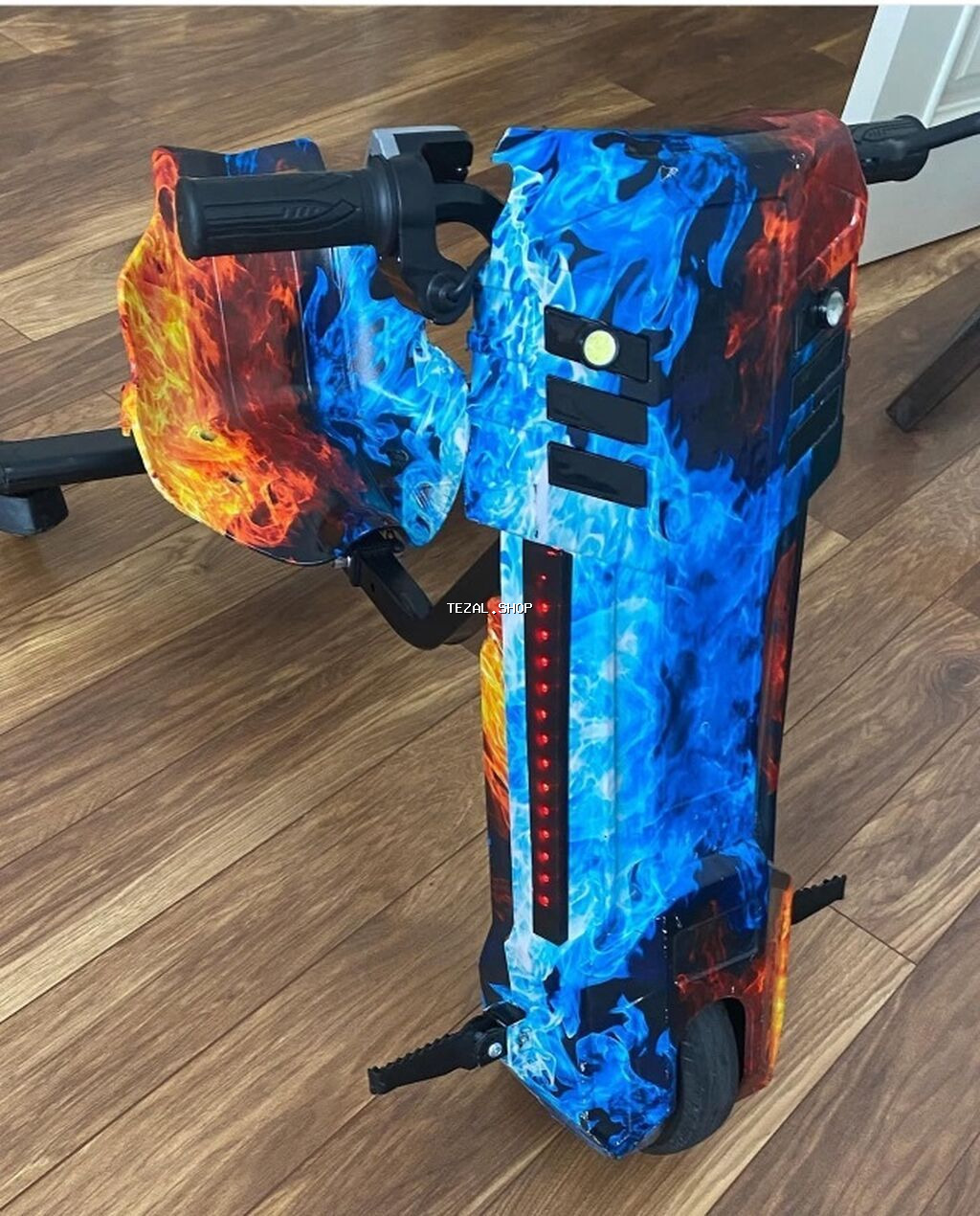 Uşaq üçün elektrikli drift skuter – “Fire & Ice” dizayn - Rulonlu - şəkil 2