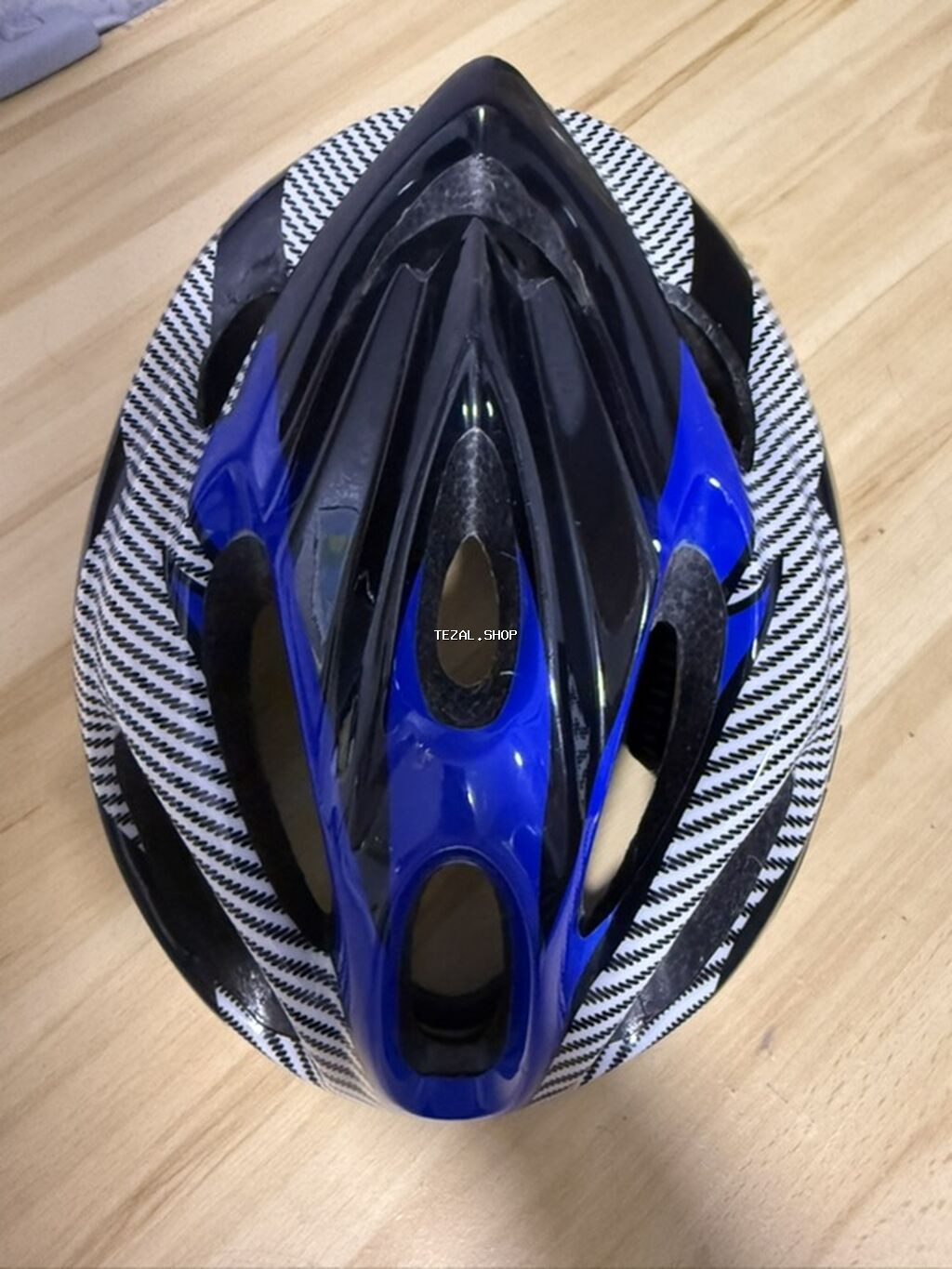 Velosiped dəbilqəsi – aerodinamik, çox ventilyasiya dəlikli model - - şəkil 2