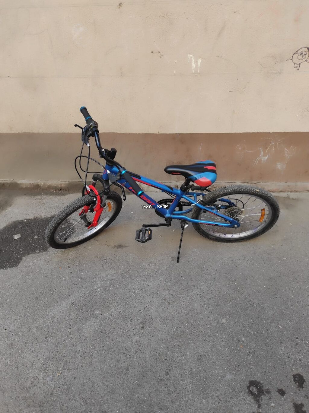 Uşaq/yeniyetmə velosipedi – 20 düym - Çərçivə: yüngül metal, idman - şəkil 2