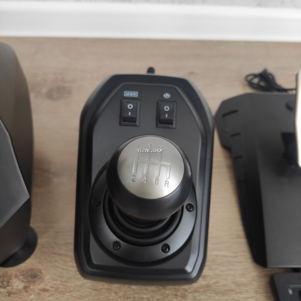 PXN V9 oyun sükan dəsti – 900° dönüşlü yarış sükanı, 3 pedallı blok və - şəkil 4