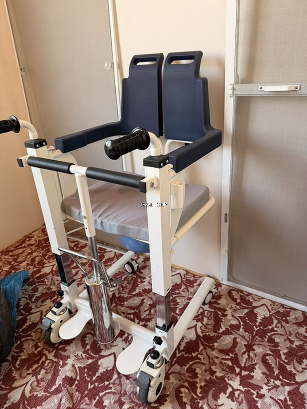 Tualet funksiyalı hərəkət etdirilə bilən sanitar kreslo (komod kreslo) - şəkil 2