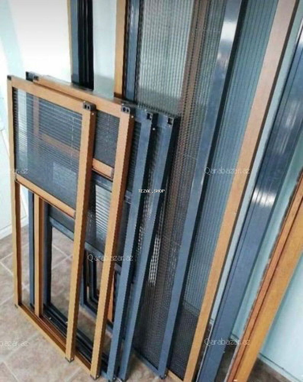 🦟 Sürgülü Setka (Sineklik) Quraşdırılması Yay gəldi! Evinizə təmiz