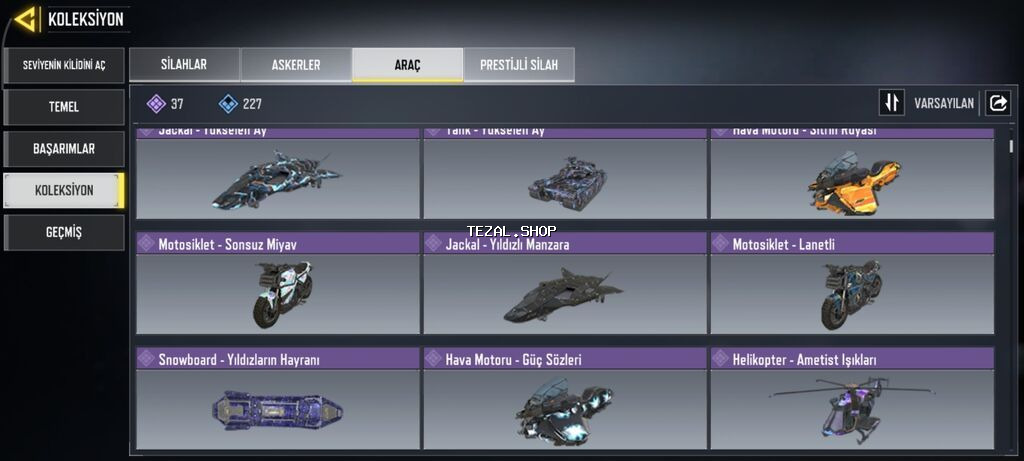 Call of duty mobile hesabi