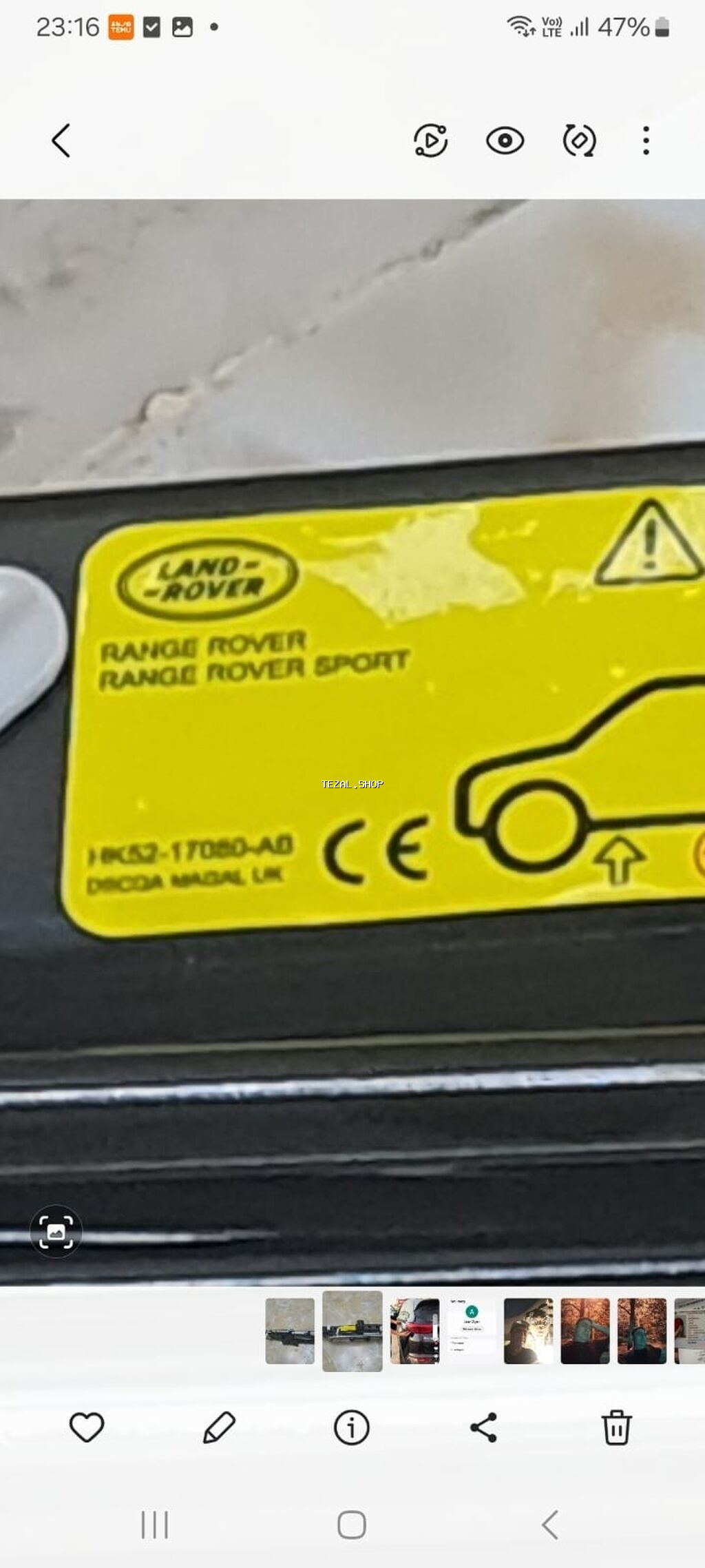 Danqrat reng rover 2020teze avarlar usdunde - şəkil 3