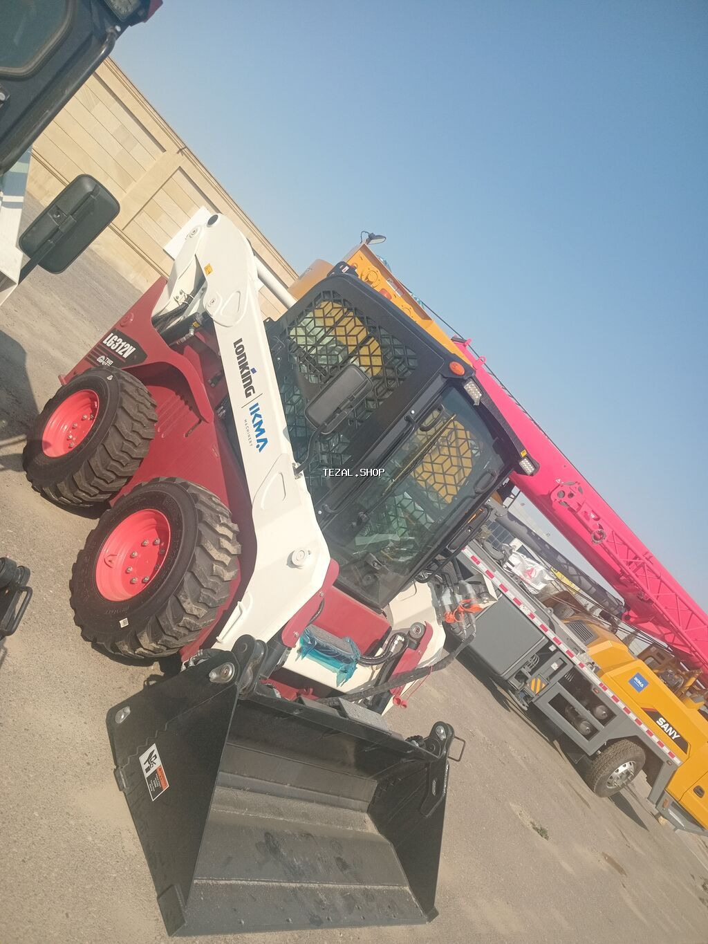 Mini yükləyici asvalt döyəşəyən texnikalarin icarəzi razlaşmaq yolu - şəkil 2