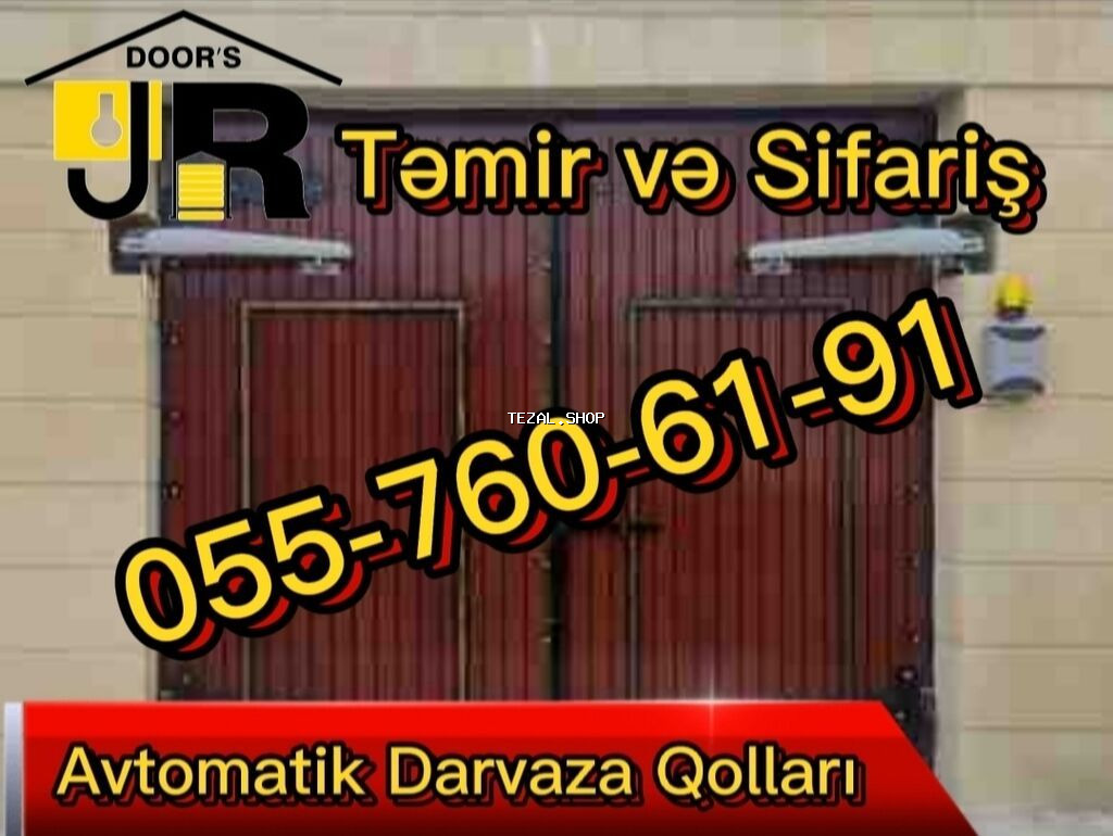 🚪 avtomati̇k darvaza qollari – si̇fari̇ş və. təmi̇r! 🚪