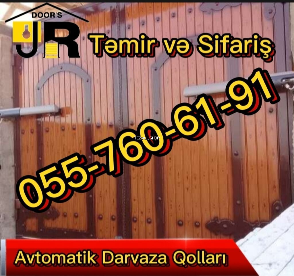 🚪 avtomati̇k darvaza qollari – si̇fari̇ş və. təmi̇r! 🚪 - şəkil 2