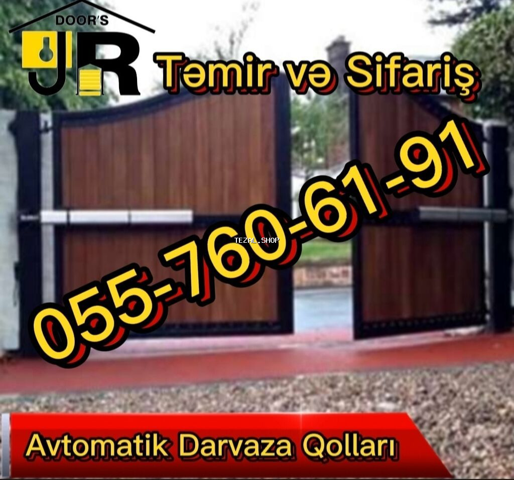 🚪 avtomati̇k darvaza qollari – si̇fari̇ş və. təmi̇r! 🚪 - şəkil 3