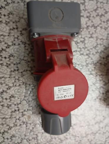 Sənaye tipli üçfaza rozetka və fiş dəsti - Brend/model: bemis - şəkil 3