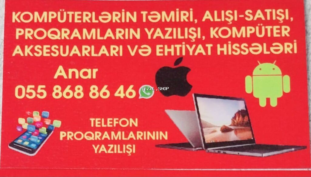 Kompüterlərin Format olunması Temopastaların dəyişilməsi Tozlardan