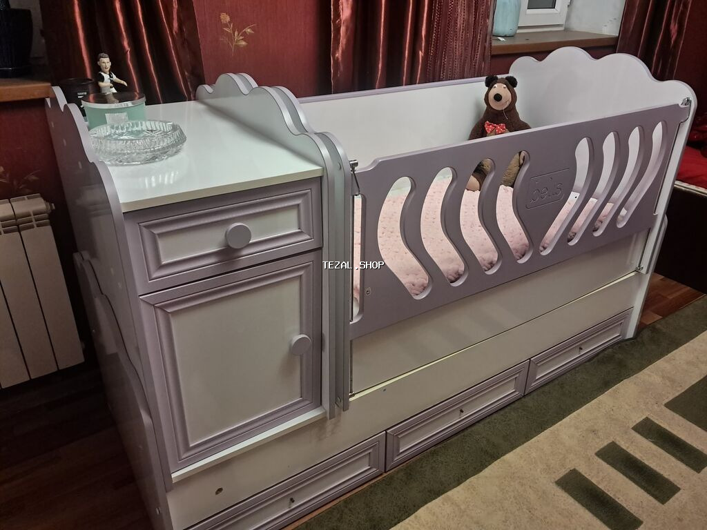 Oğlan və qız üçün, İşlənmiş, Beşik, Komod - şəkil 3