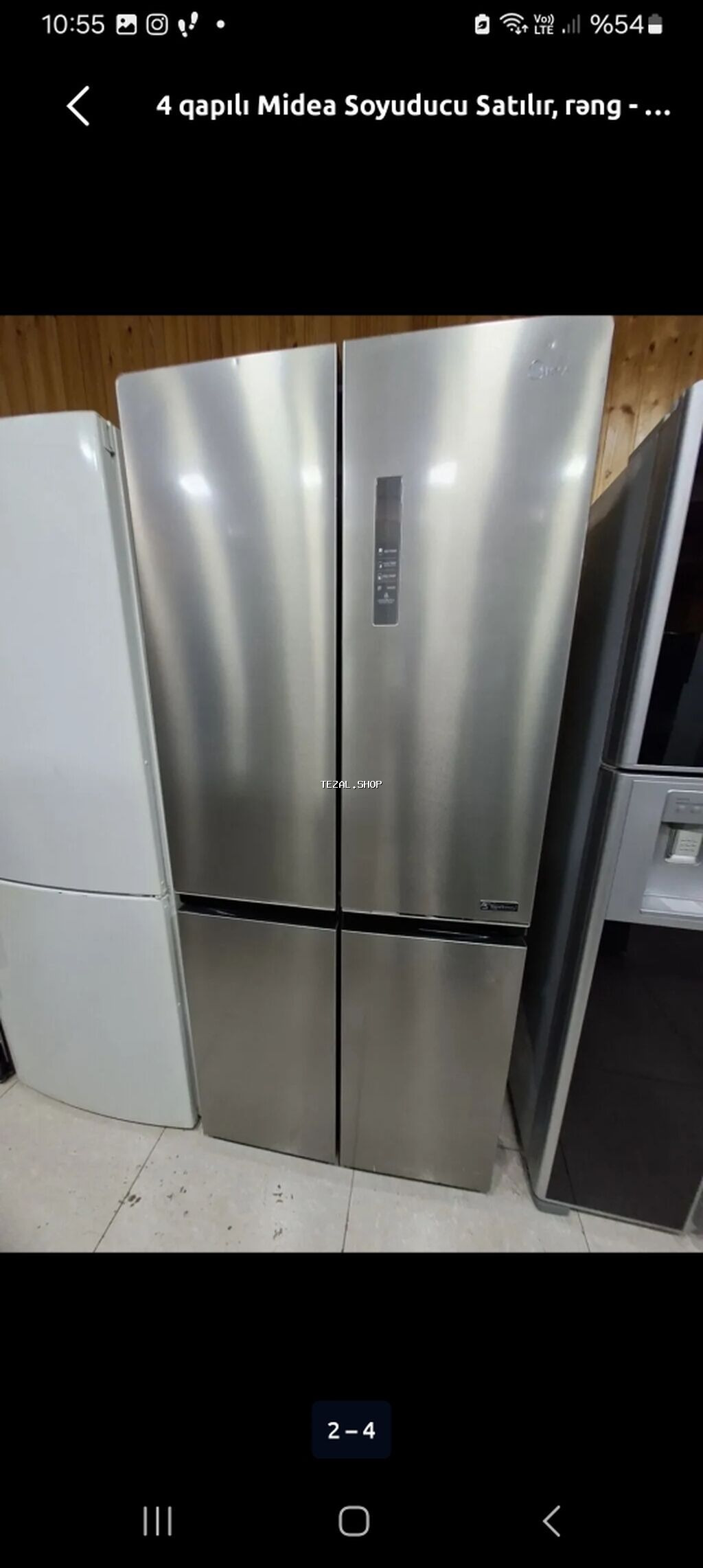 Soyuducular nofrors prablemsizdir zemanetle satlır çeşidlerimiz çoxdur