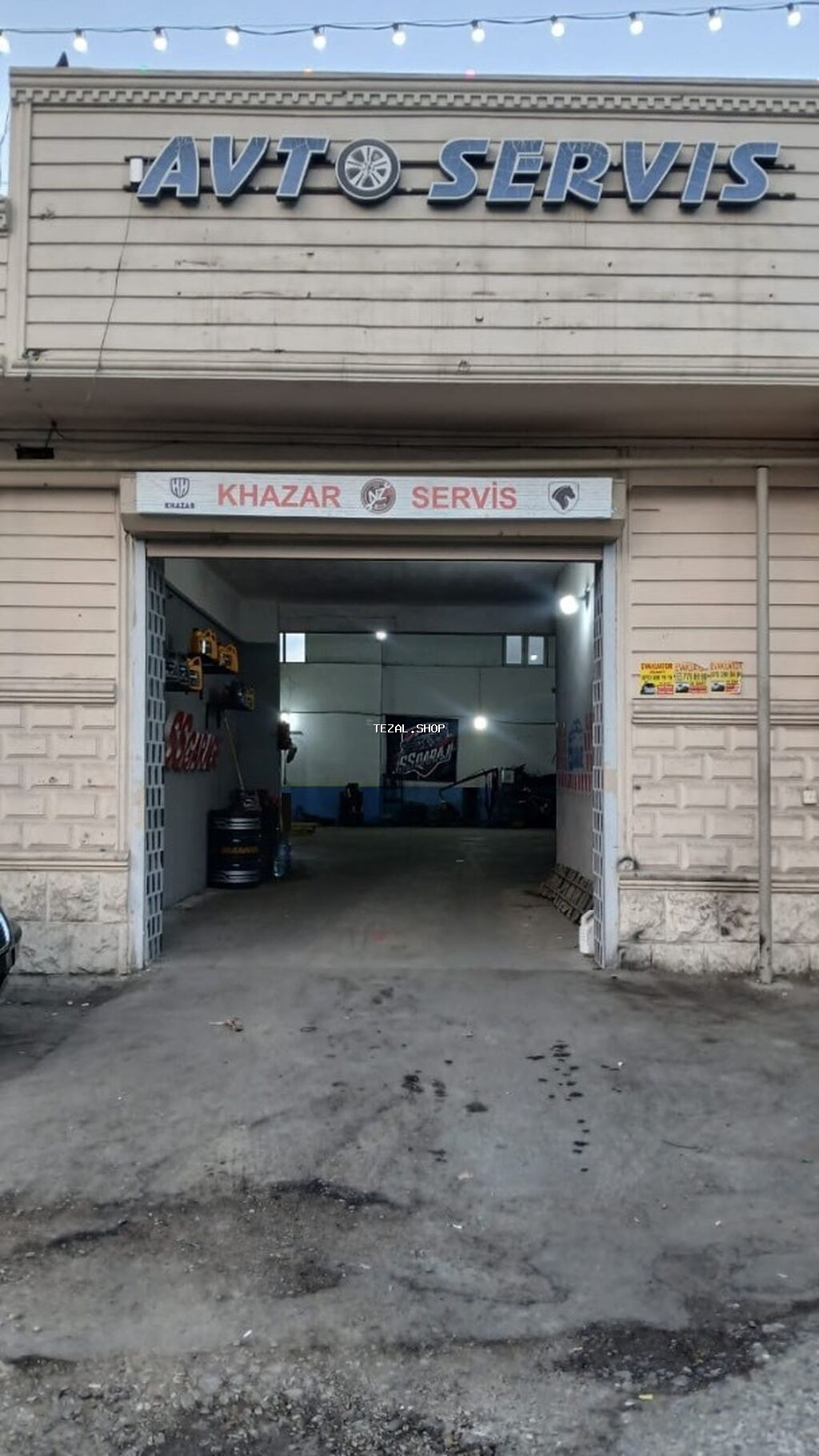 Salam avtoservis Bileceri qesebesi düz merkezi tunelin qarşısında