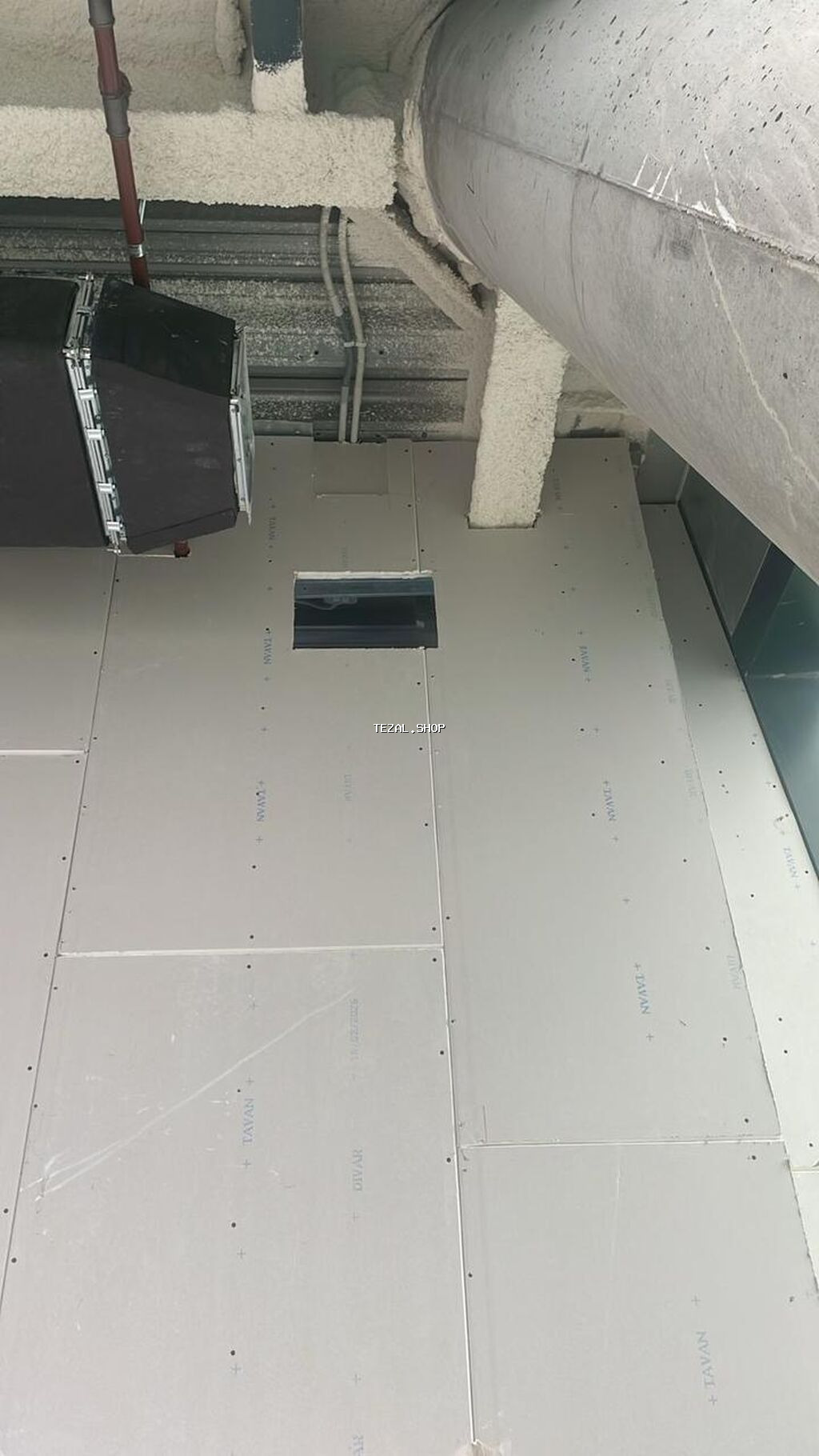 Alçıpan tavan və arakəsmə sistemlərinin quraşdırılması xidməti ve