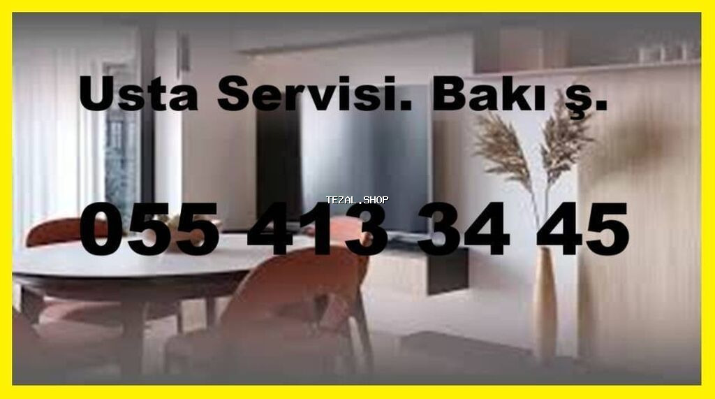 Universal Usta. Elektrik, Santexnik, Qaz Usta Xidməti. Avadanlıqların