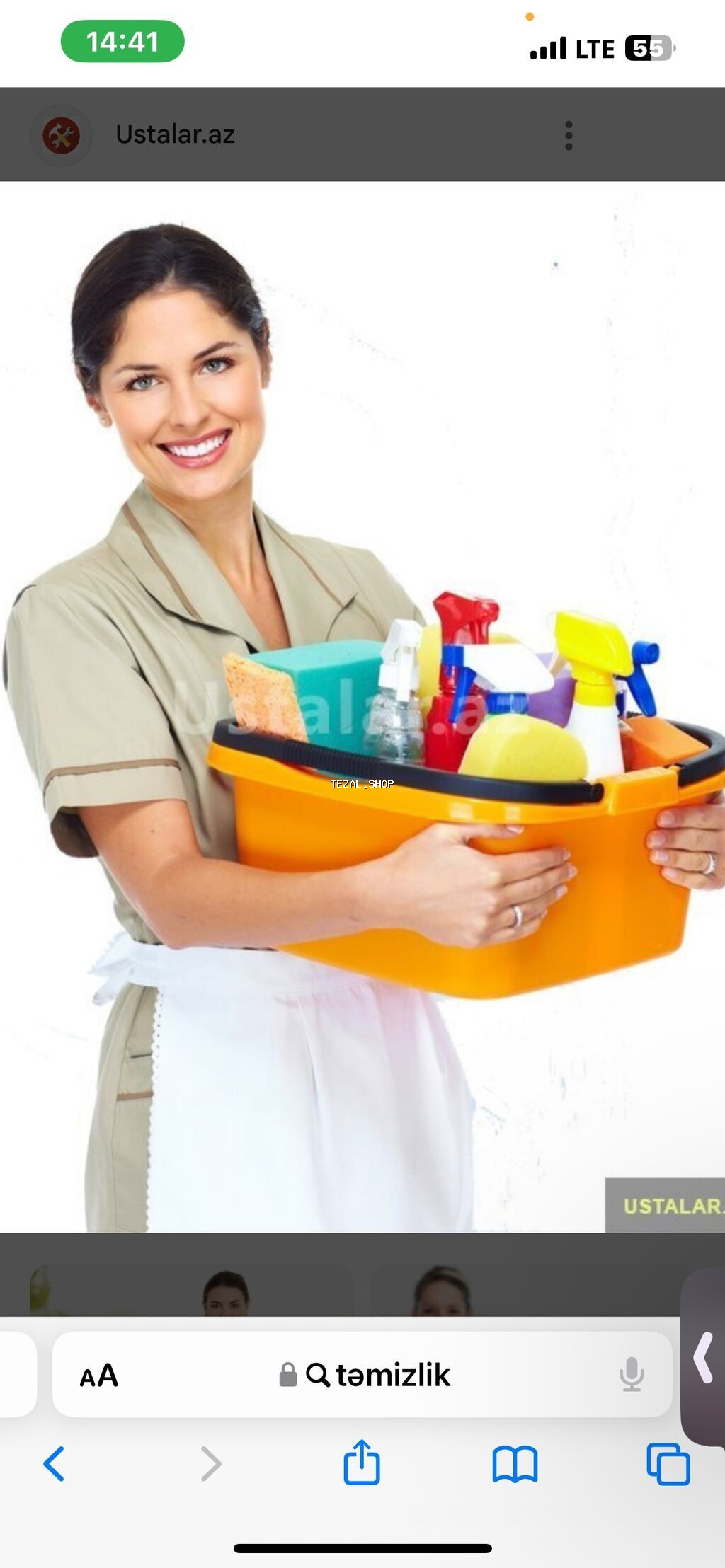 Xadimə, 50 yaş, 5 ildən artıq təcrübə