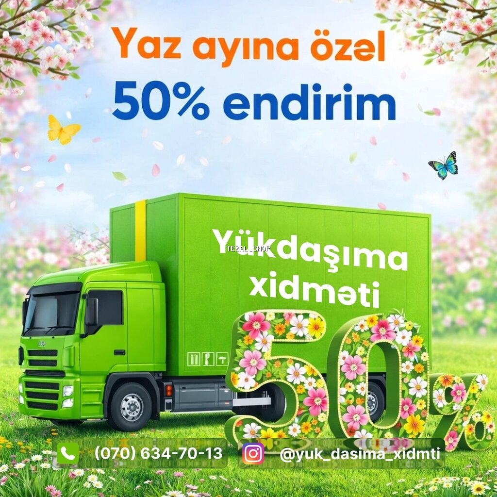 Mebel ustası Yük daşima xi̇dməti̇ . Evlərinofislərin, anbarların