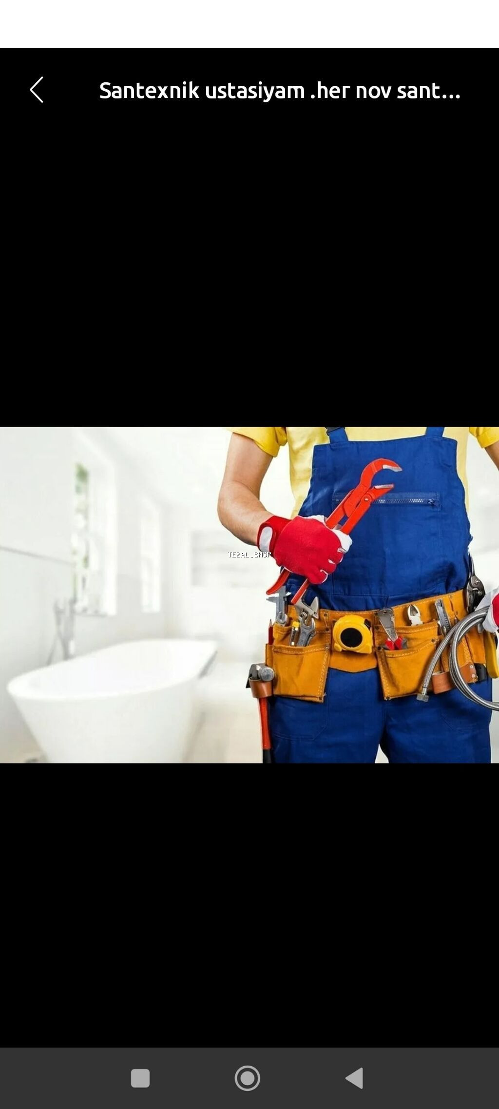 Peşəkar santexnika xidməti Təqdim olunan işlər: - Su, kanalizasiya və