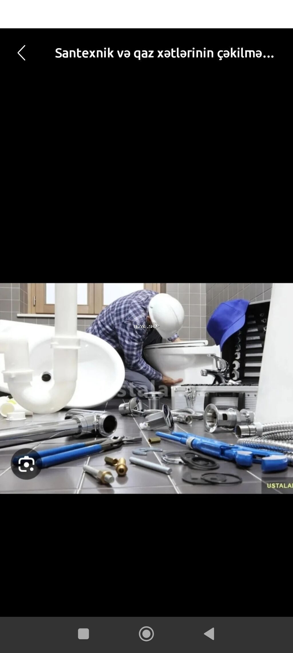 Peşəkar santexnika xidməti Təqdim olunan işlər: - Su, kanalizasiya və - şəkil 3