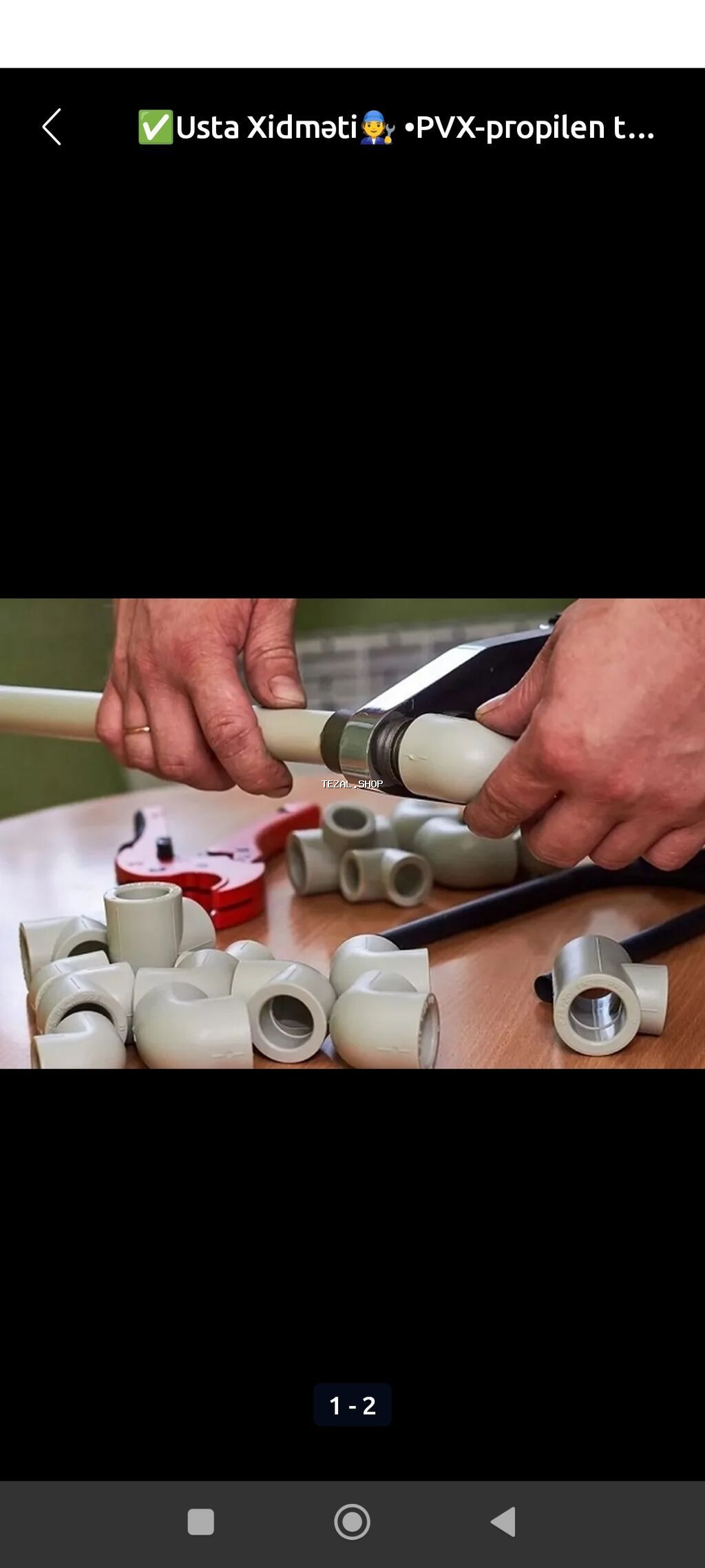 Peşəkar santexnika xidməti Təqdim olunan işlər: - Su, kanalizasiya və - şəkil 4