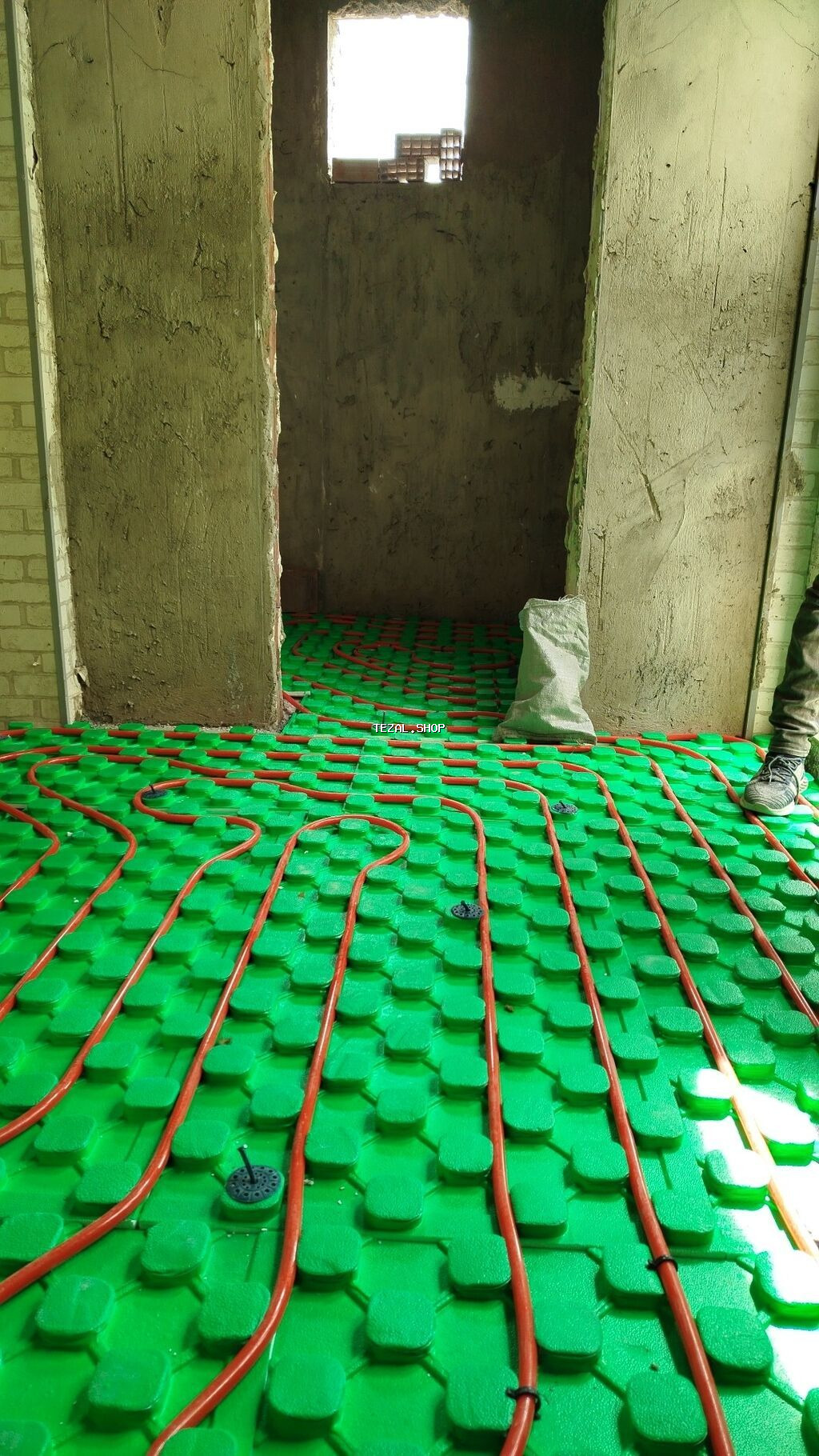 Kombi sisteminin cekilmesi.kanalzasiya sistemleri.Divar ici unitaz ve - şəkil 4