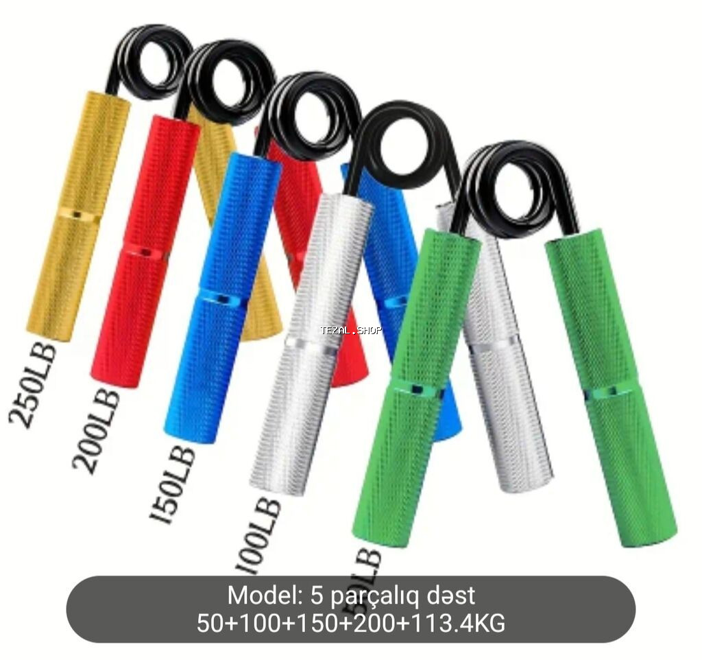 Bilek gucunu artirmag ucun Espanderler