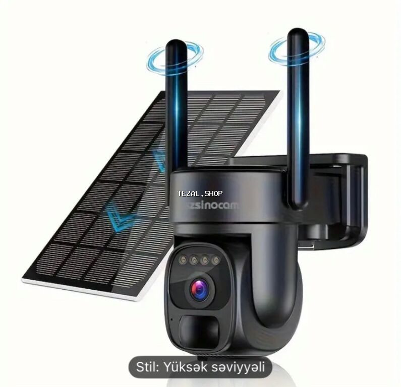 Günəş paneliylə işləyən kamera 📌 Məlumat üçün diqqətinizə çatdırırıq