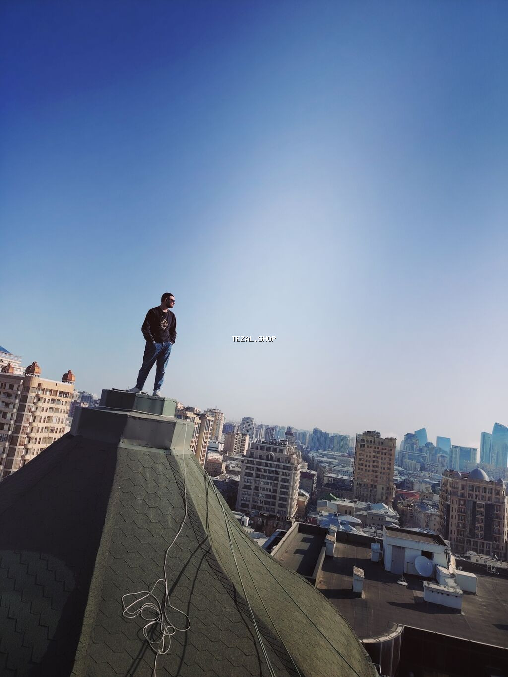 Peşəkar dam təmizləmə və təhlükəsiz iplə iş xidmətləri -