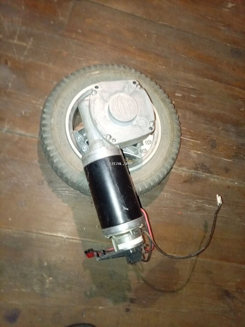 Əlil araba təkəridir sag və sol matorlari və təkərləri təzə - şəkil 3