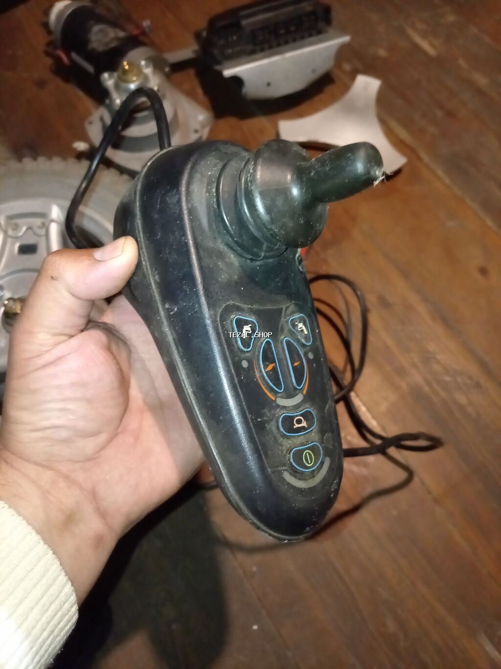 Əlil araba təkəridir sag və sol matorlari və təkərləri təzə - şəkil 4