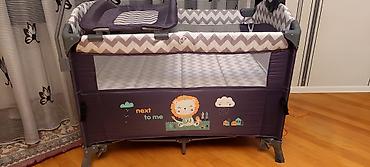 Beşik-manej heç istifadə olunmayıb. Hər bir şeyi var.Elave olaraq - şəkil 3