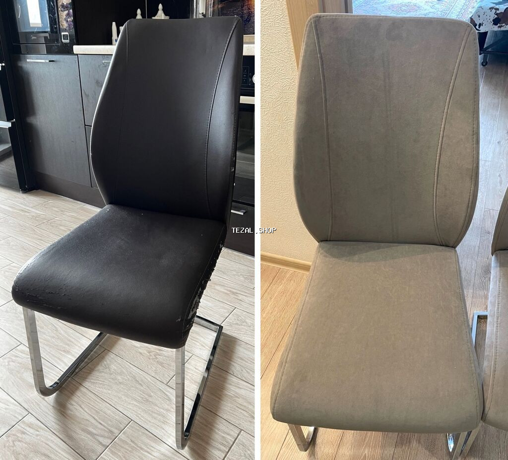 Перетяжка мягкое мебели рестовраци ремонт вапчат есть званит на вапчат - şəkil 3