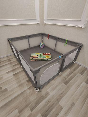 Uşaq oyun maneci – təhlükəsiz oyun meydançası - Ölçü: kvadrat formalı - şəkil 2