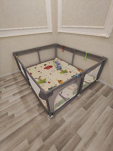 Uşaq oyun maneci – təhlükəsiz oyun meydançası - Ölçü: kvadrat formalı - şəkil 3