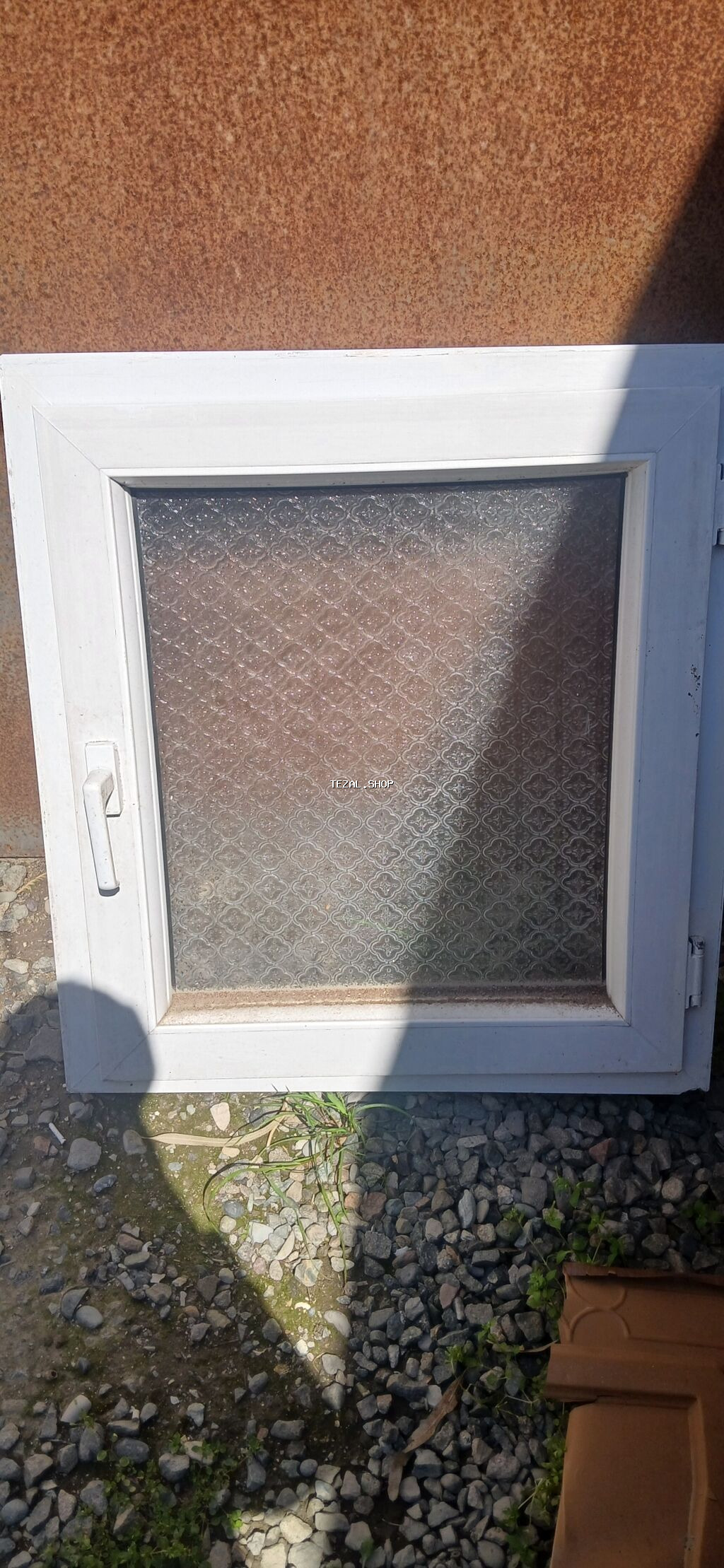 PVC pəncərə çərçivəsi və şəbəkə (ağ rəngdə) - Material: PVC çərçivə - şəkil 2