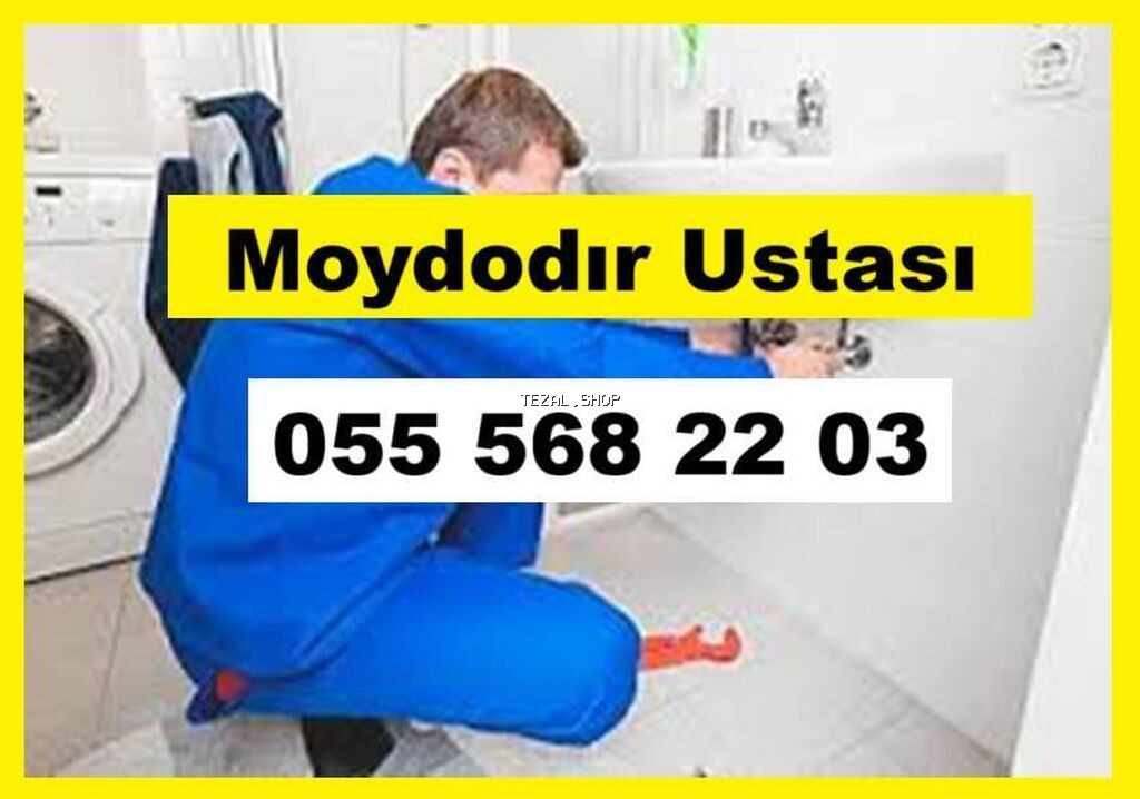 Rakovina Ustası. Moydodır, Unitaz quraşdırma. unvanda Təmir İşləri