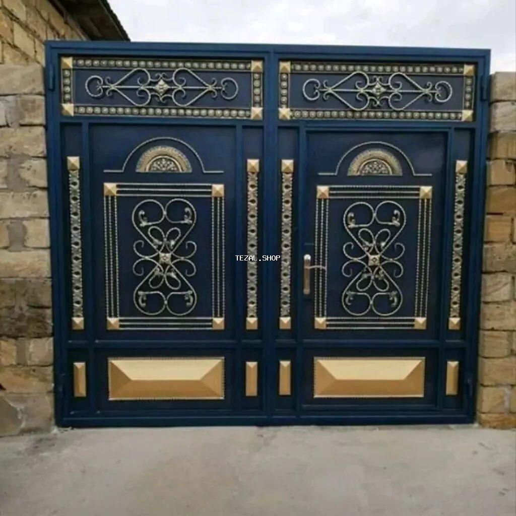 Salam istəyinizə uyğun Demir gapi ve darvazalarin - şəkil 4