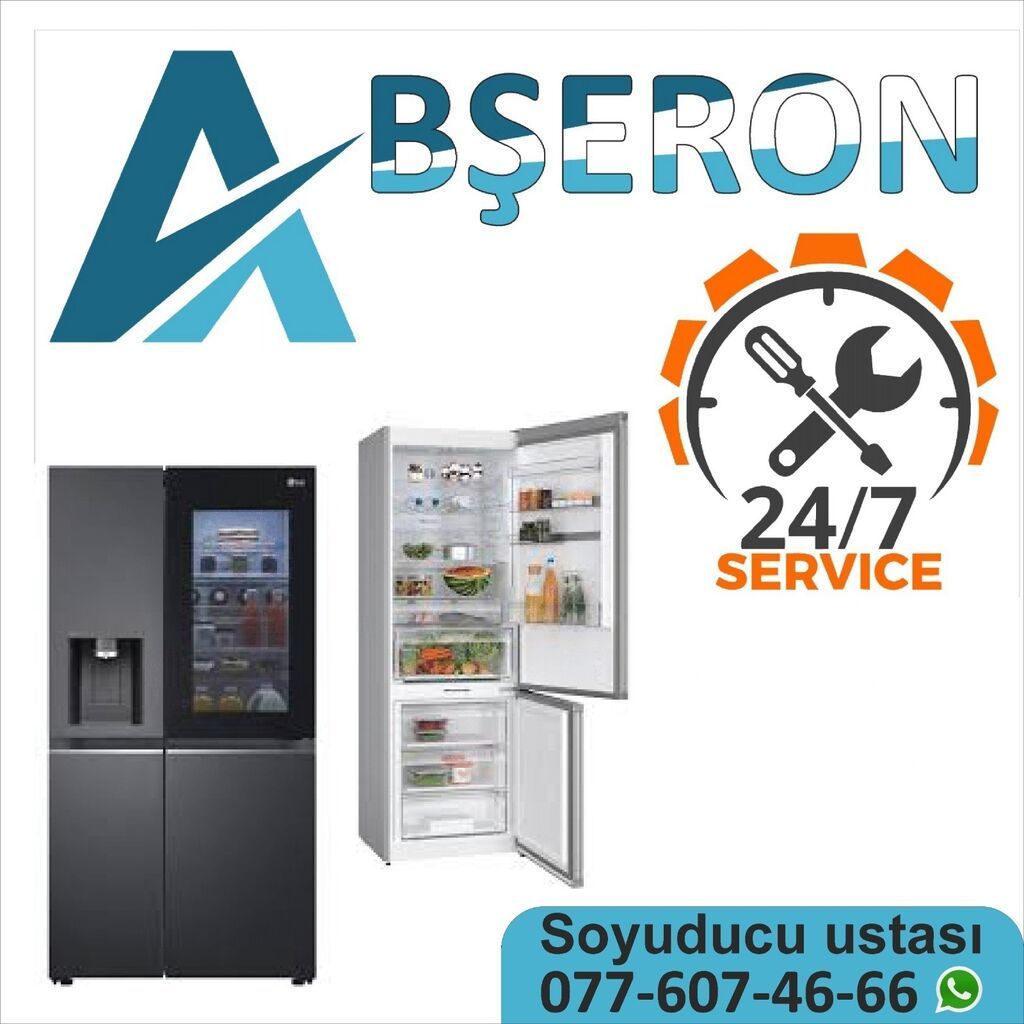 Soyuducunuzda yaranan prablemle bagli, melumatlari vatsap vasitesiyle