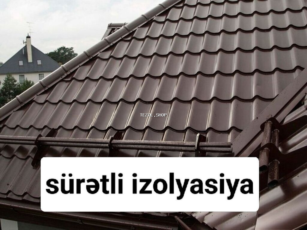 Damdan su damirsa süretli ve ucuz izolyasiya #şifer #izolyasiya