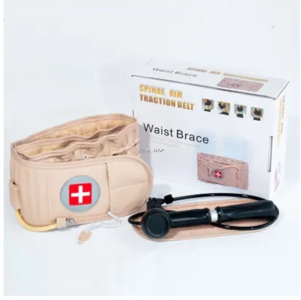 Qrija əleyhinə şişmə bel kəməri bel dartma cihazı aşağı ətraf - şəkil 5