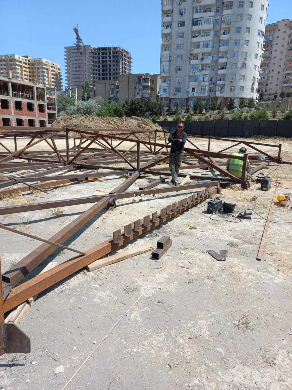 Metal konstruksiyalar, müxtəlif tikinti layihələrində istifadə üçün - şəkil 3