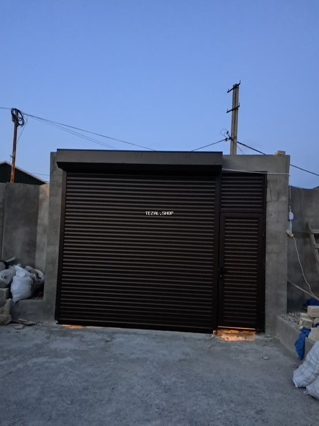 Yeni Qaraj darvazası, Seksional, Avtomatik, Kredit yoxdur, Pulsuz çatdırılma - şəkil 2