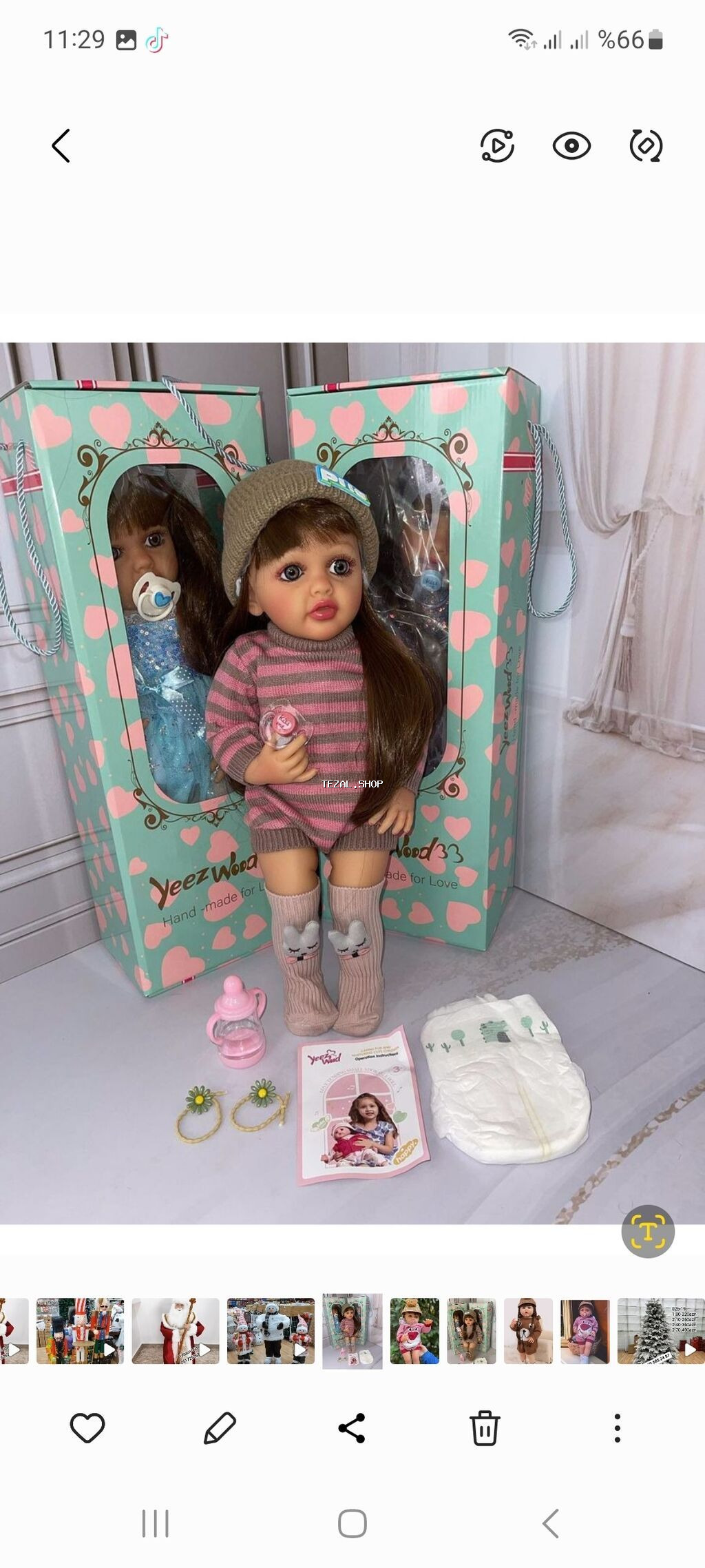 Canli bebeler agliyir gulur xorulduyur canlidan secimmir - şəkil 5