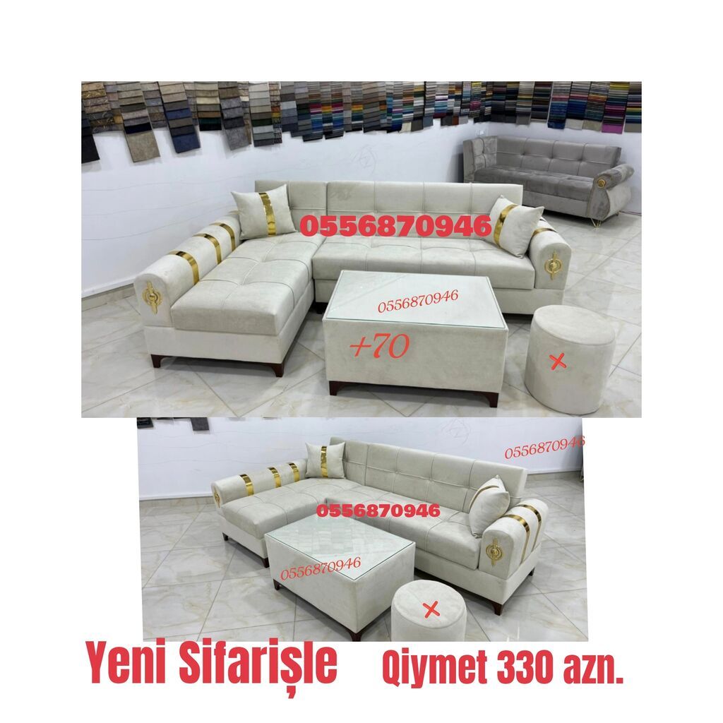 Künc divan, Qonaq otağı üçün, Parça, Bazalı, Açılan, Kitab