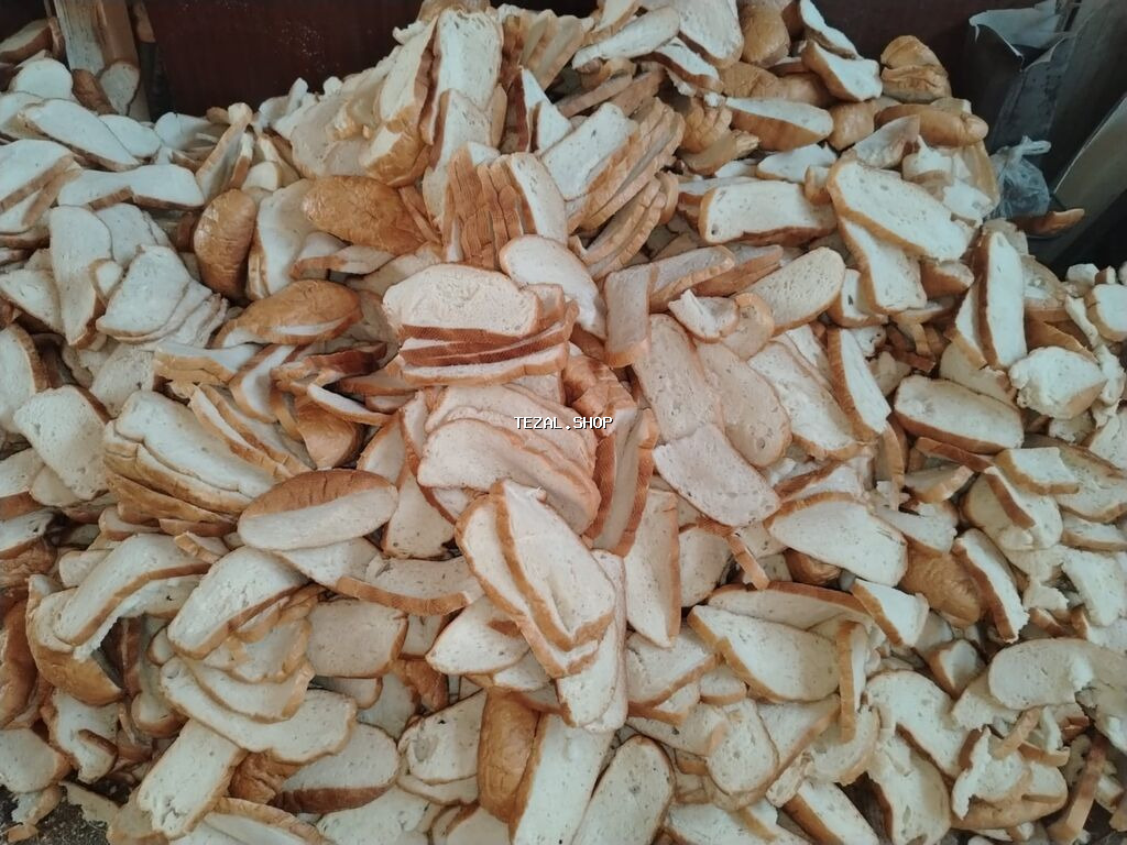 Mal: Doğranmış ağ çörək dilimlər. Qurudulmuş çörəkdir . Çatdırılma var - şəkil 2